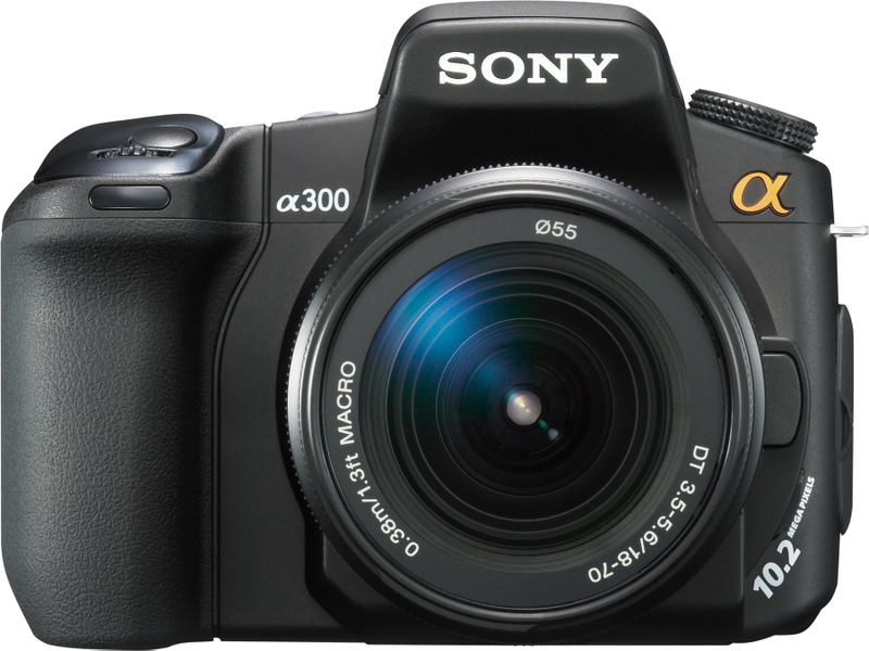 Illustration for article titled Sony A300 and A350 DSLRs Have Two-Way Tilting Live View